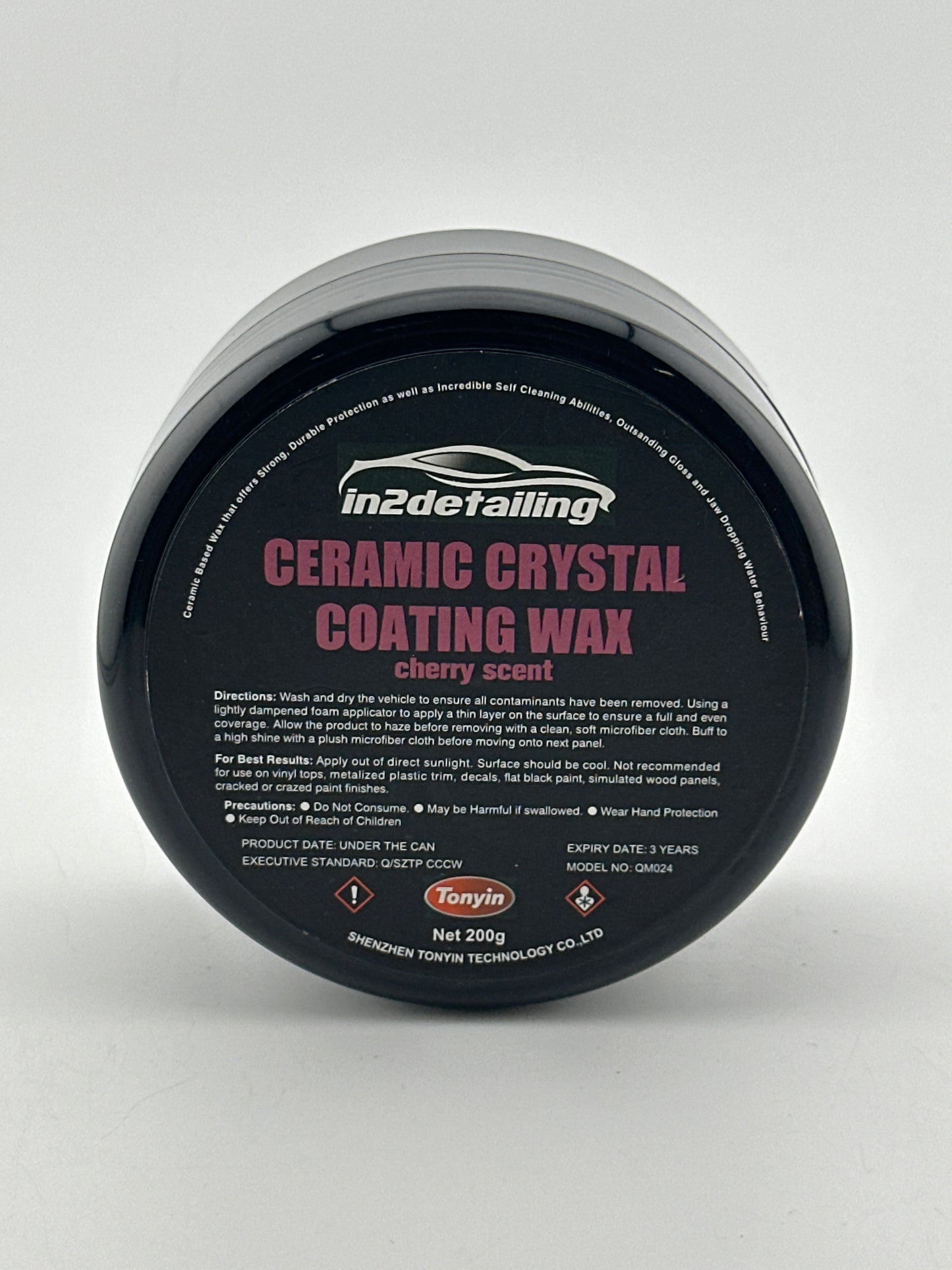 In2Detailing - Black Edition Ceramic Crystal Wax (Cherry Scent)
