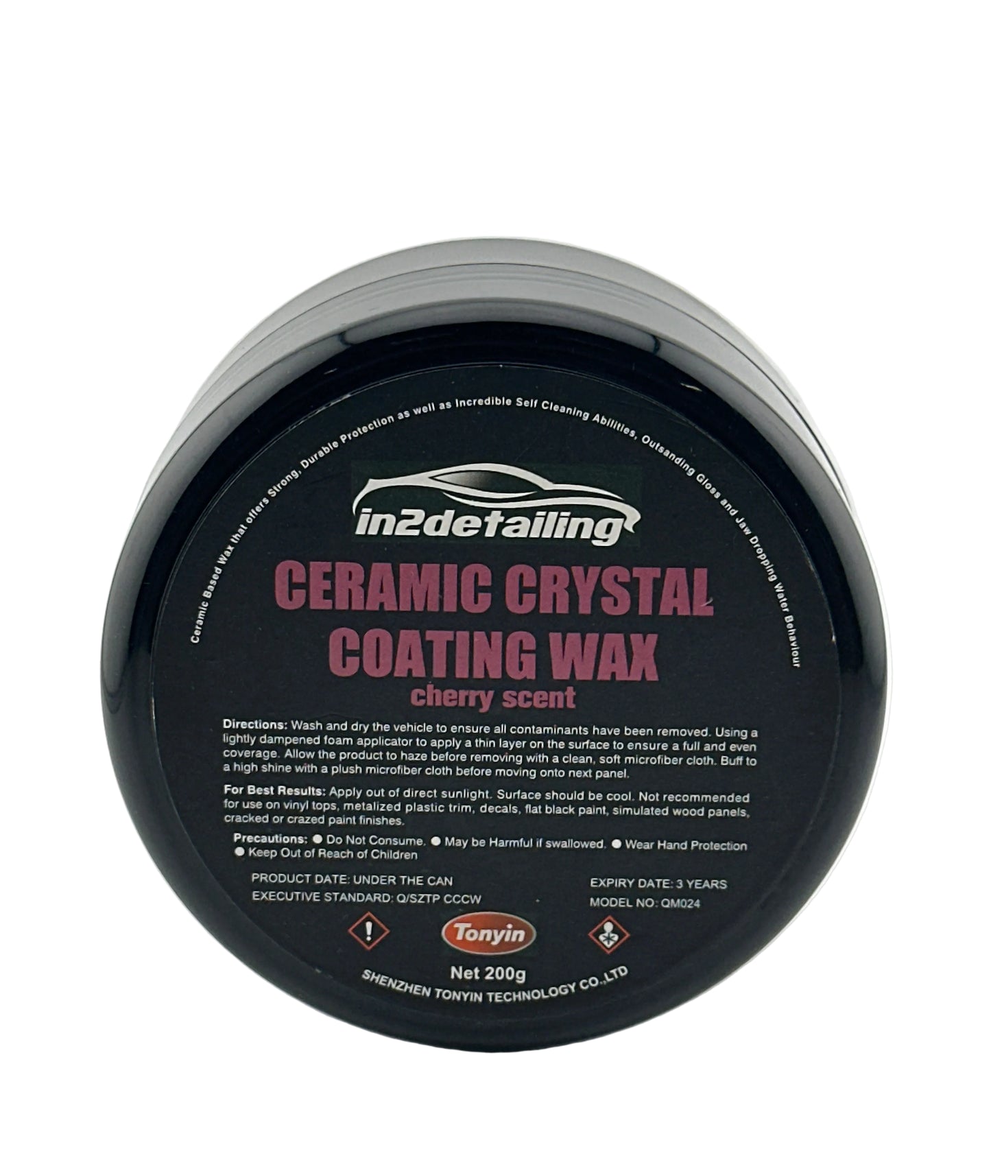 In2Detailing - Black Edition Ceramic Crystal Wax (Cherry Scent)