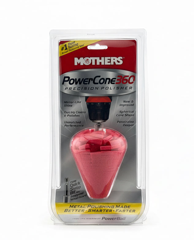 Mothers - Powercone 360 - Drill Metal Polishing Cone