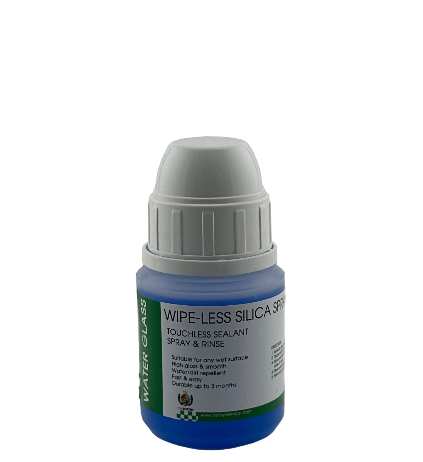 TAC System - Water Glass - Touch-less Silica Spray and Rinse Sealant