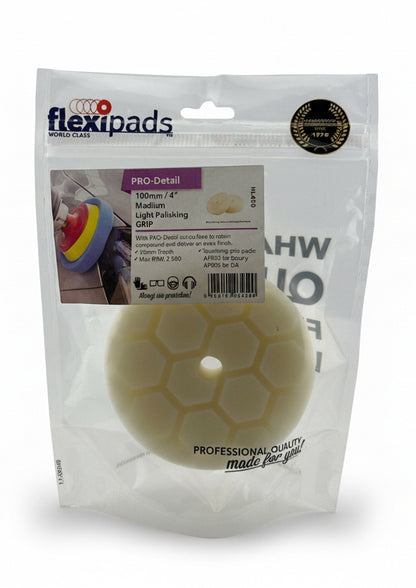 Flexipads - PRO-DETAIL Cream Medium Light Polishing Pad