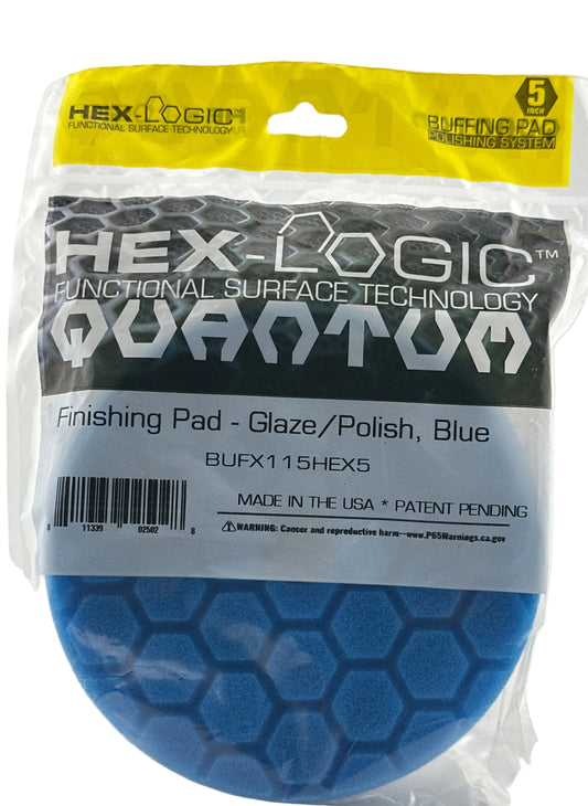 Chemical Guys - Blue Hex-Logic Polishing/Finishing Pad