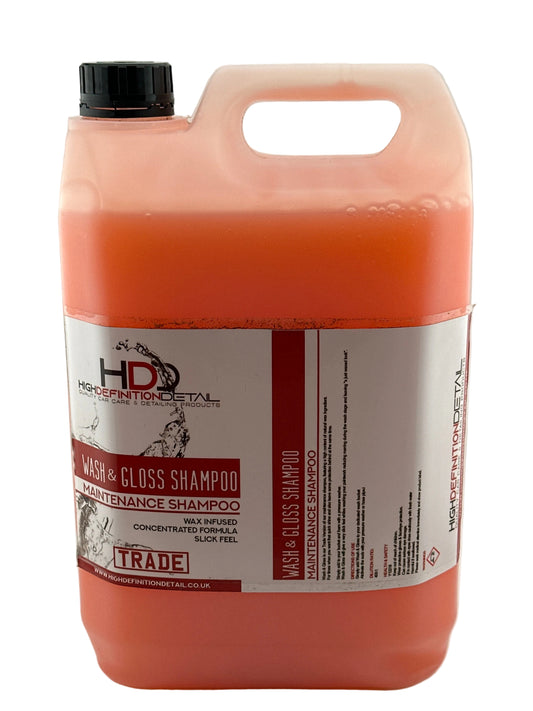 HDD - Trade Range - Wash & Gloss Shampoo