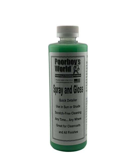 Poorboys World - Spray and Gloss