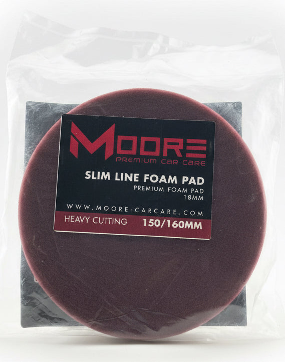 Moore - Maroon Slimline Heavy Cutting Pad