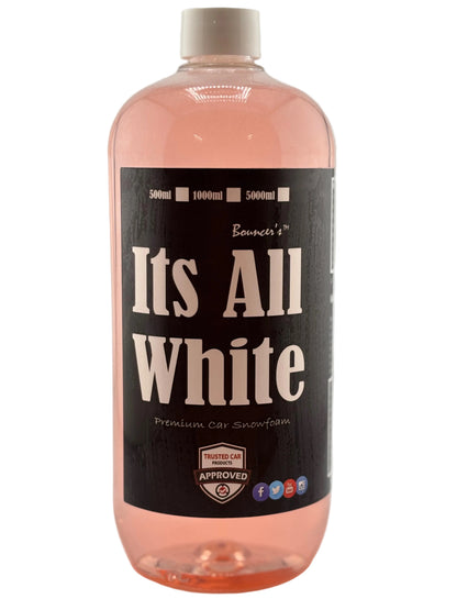 Bouncer's - Its All White Snow Foam