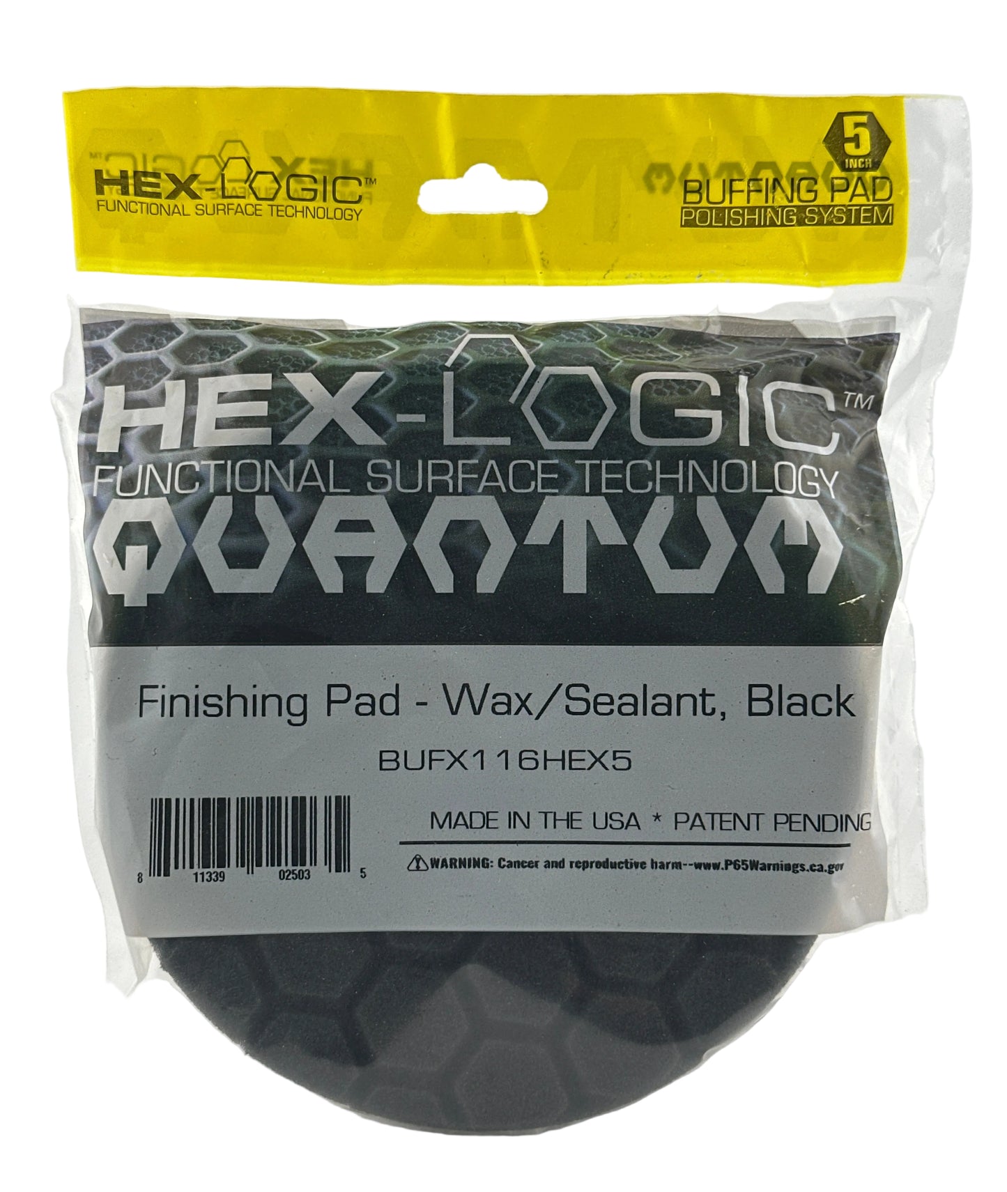 Chemical Guys - Black Hex-Logic Finishing Pad