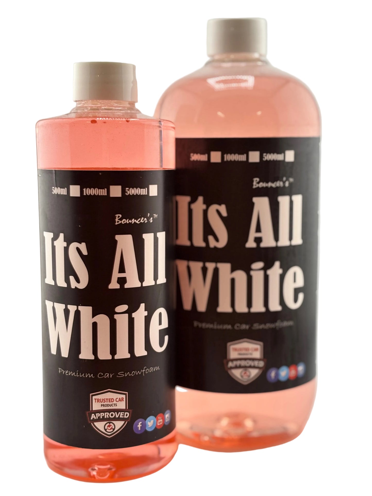 Bouncer's - Its All White Snow Foam