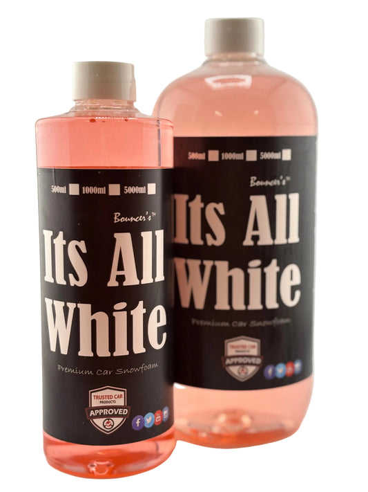 Bouncer's - Its All White Snow Foam