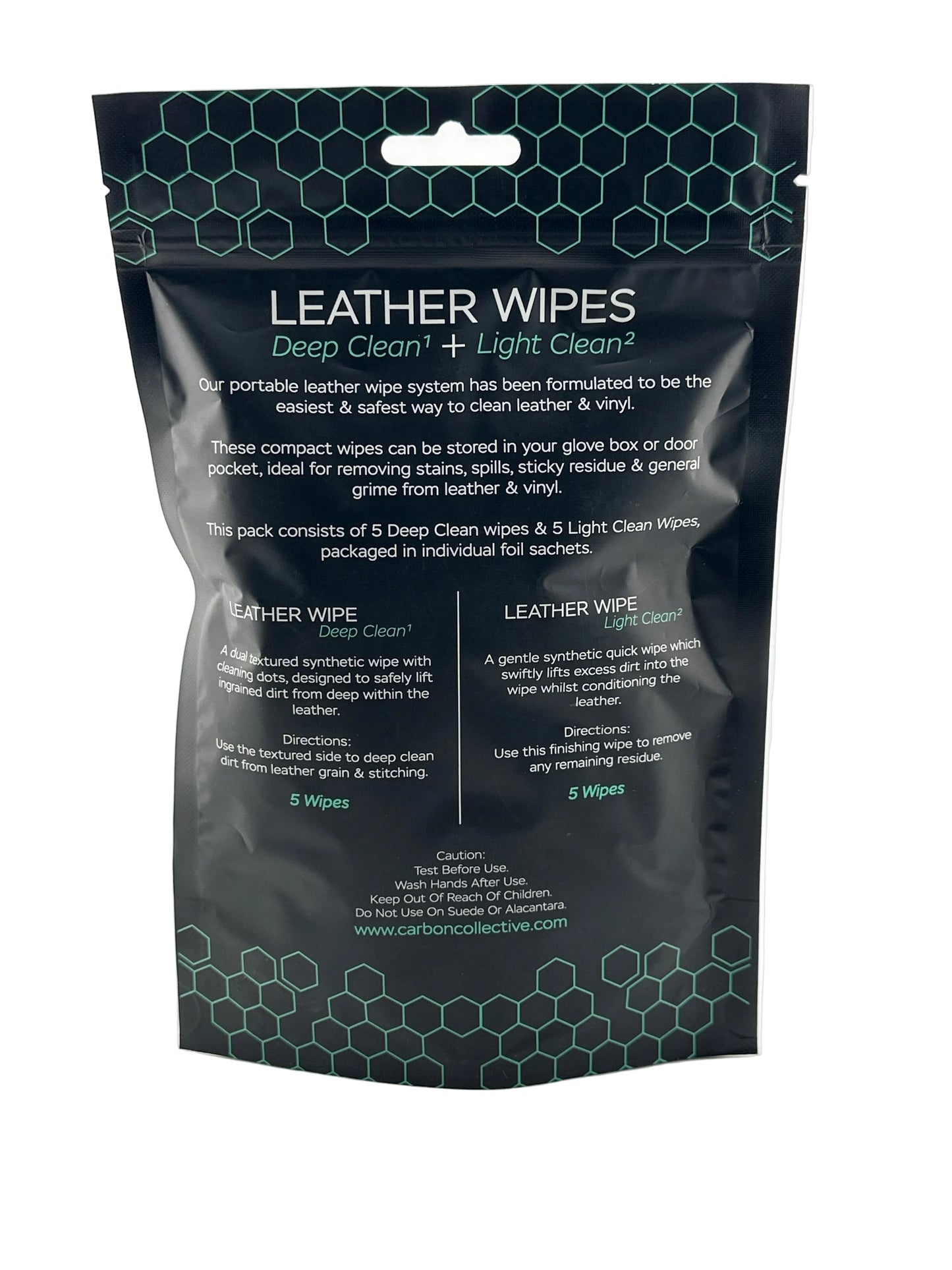 Carbon Collective - Glovebox Leather Wipes