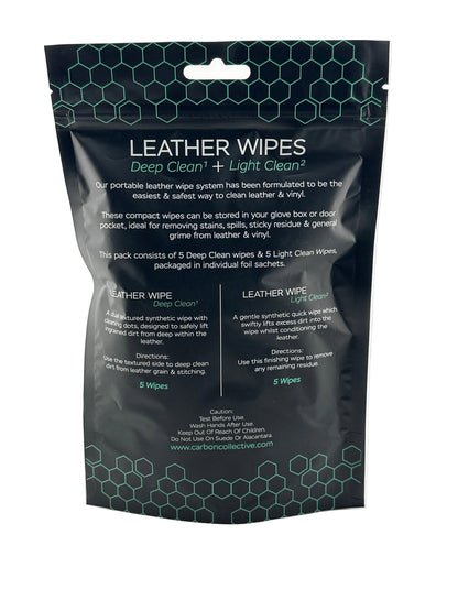 Carbon Collective - Glovebox Leather Wipes