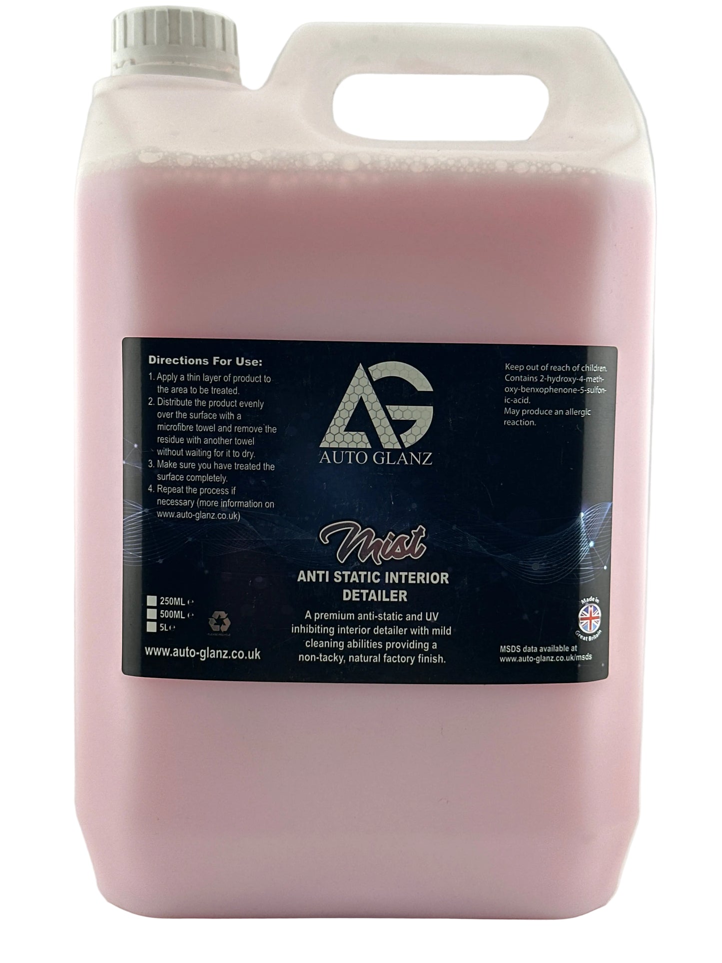 Auto Glanz - Mist - Anti Static Interior Detailer