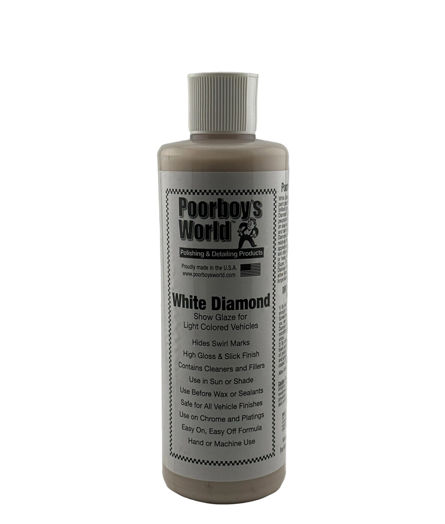 Poorboys World - White Diamond - Show Glaze for Light Vehicles