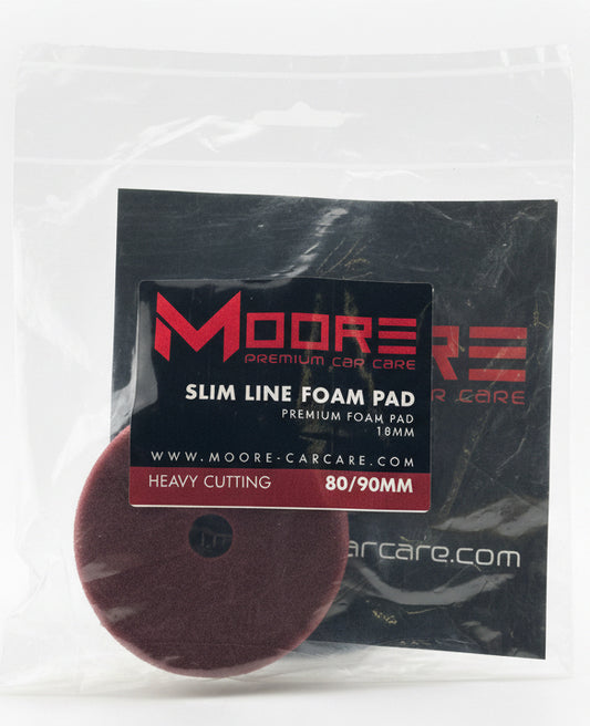 Moore - Maroon Slimline Heavy Cutting Pad