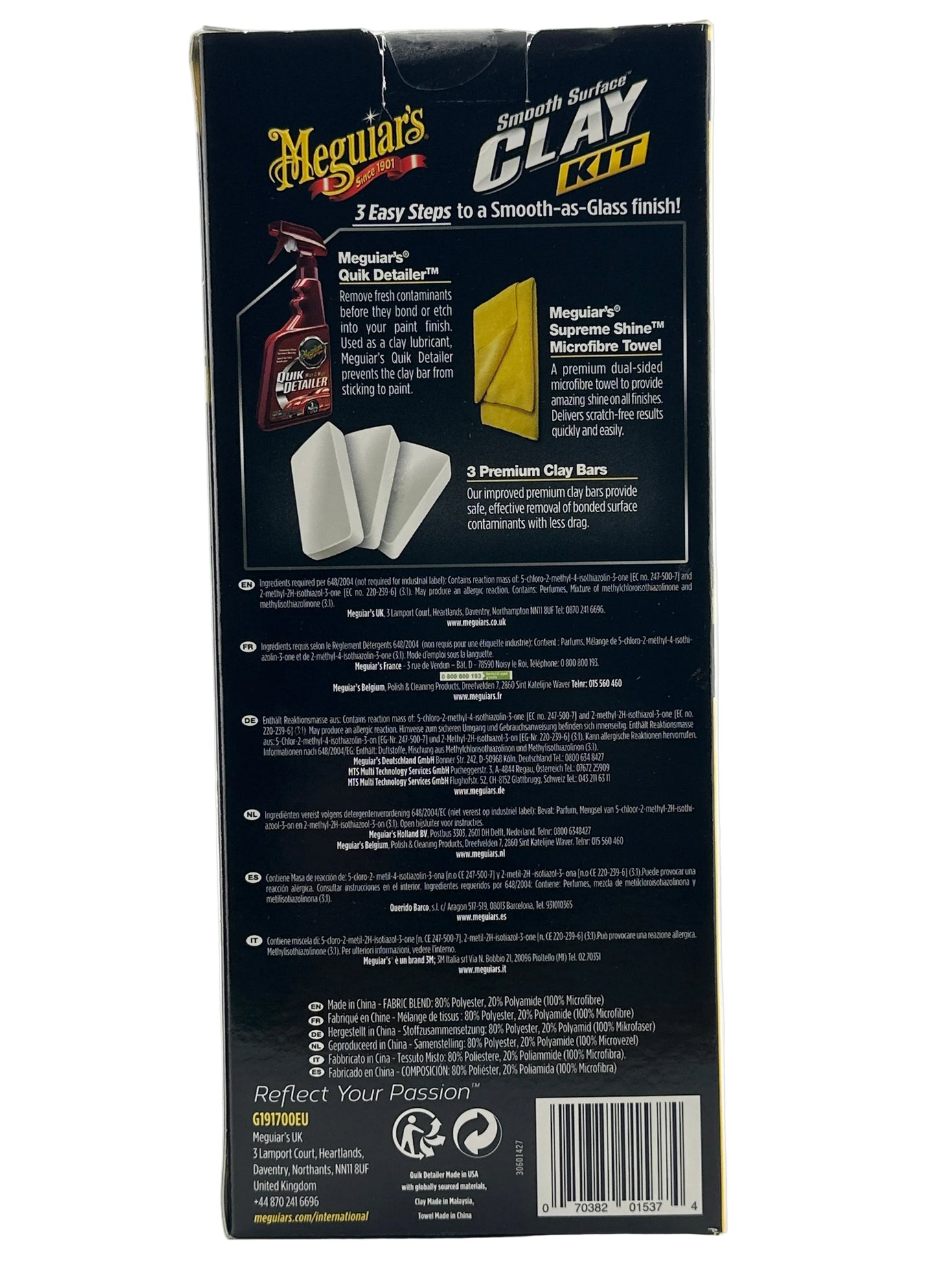 Meguiar's - Smooth Surface Clay Kit