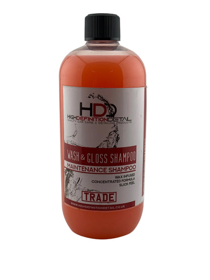 HDD - Trade Range - Wash & Gloss Shampoo