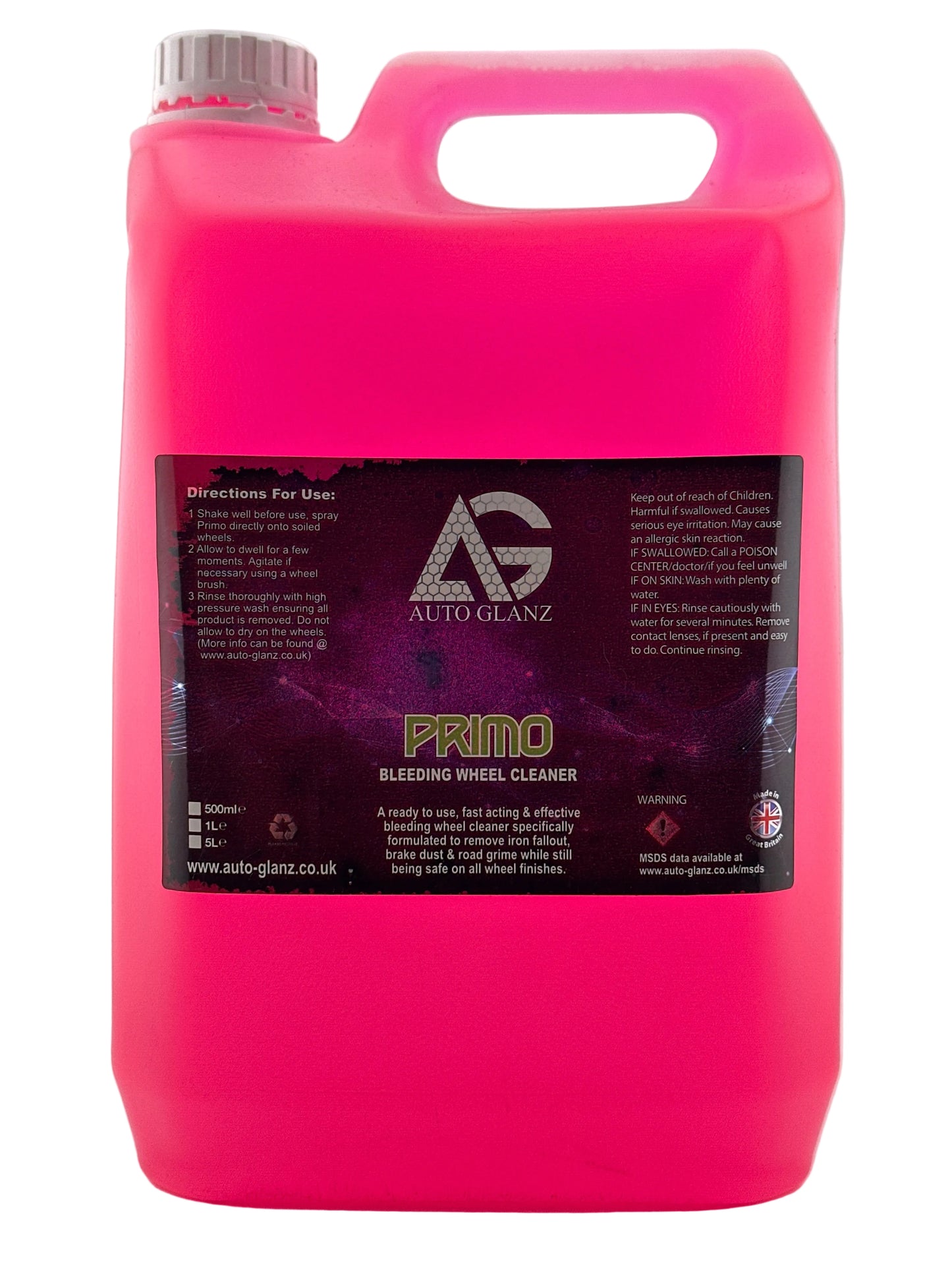 Auto Glanz - Primo - Bleeding Wheel Cleaner