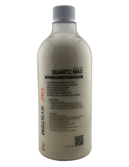 TAC System - Quartz Max - Hydrophobic Silica Spray Sealant, High Gloss