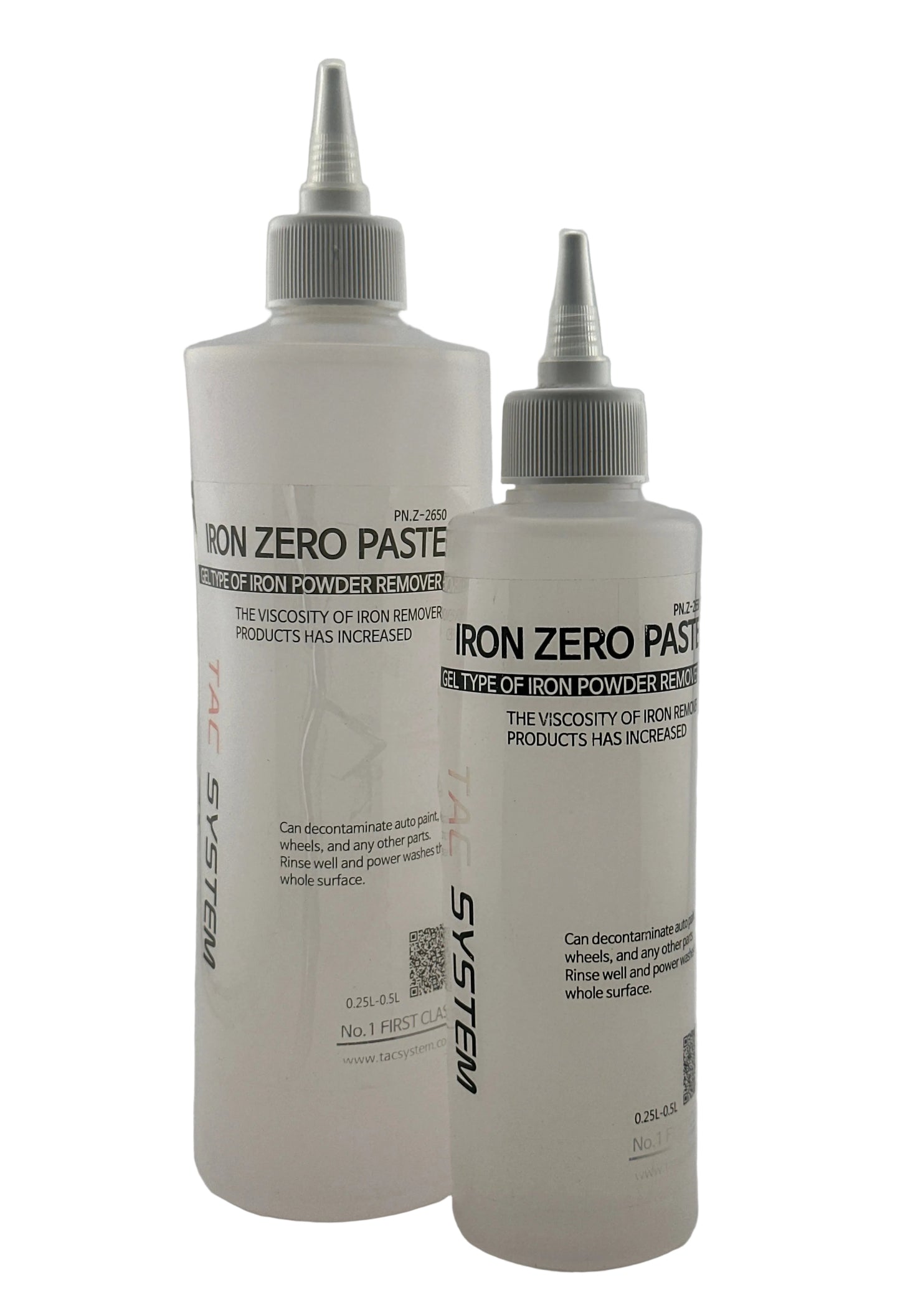 TAC System - Iron Zero Paste - pH Neutral, De-Ironiser, Brake Dust and Fallout Remover