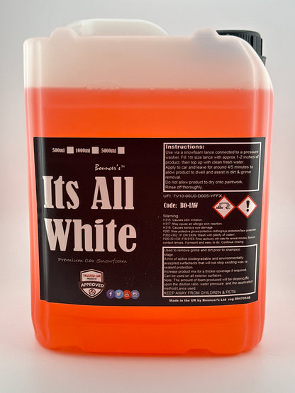 Bouncer's - Its All White Snow Foam