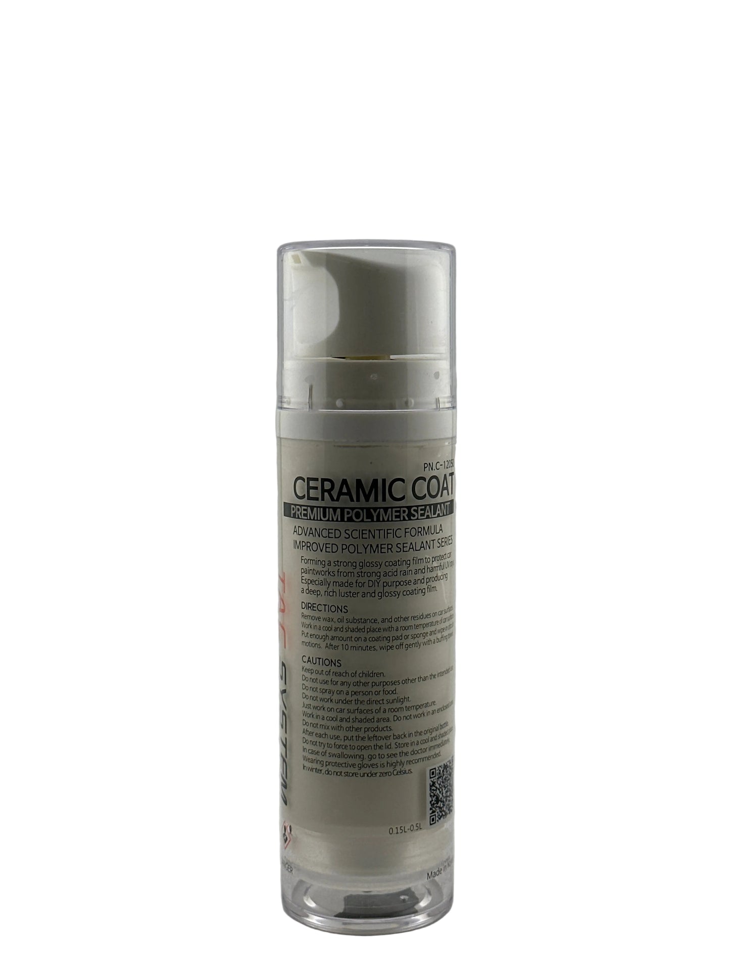 TAC System - Ceramic Coat - Hydrophobic Polymer Sealant, High Gloss and Protection