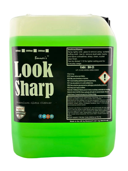 Bouncer’s - Look Sharp - Premium Glass Cleaner